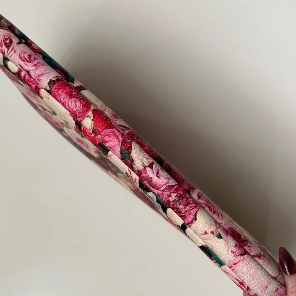 Kate Spade Pink and Red Floral Sleeve